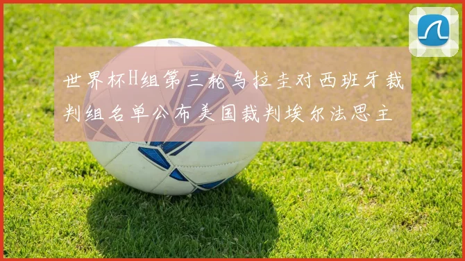 世界杯H组第三轮乌拉圭对西班牙裁判组名单公布美国裁判埃尔法思主裁判
